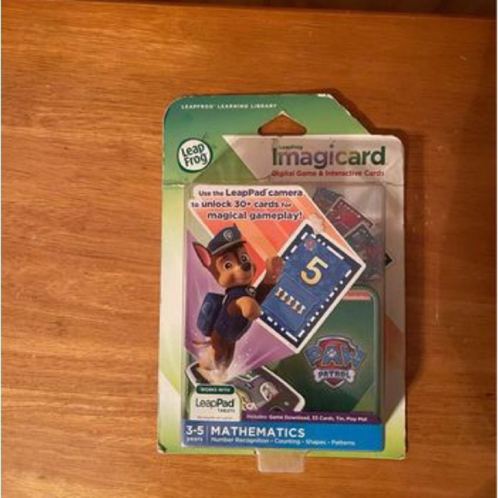 New In Package, Leap Frog Paw Patrol Imagicard Digital Game & Interactive Cards